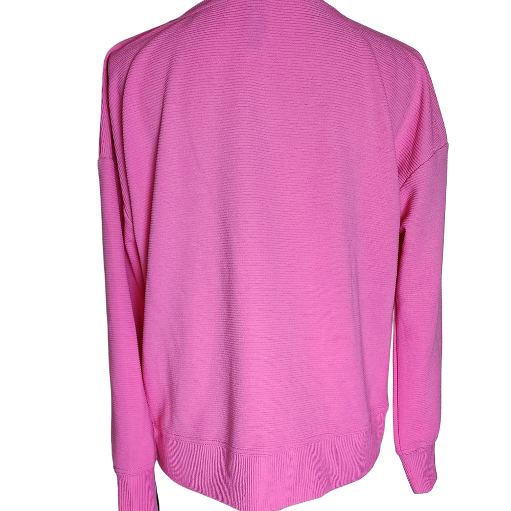 Pink Ribbed Sweater - Picture 3 of 3